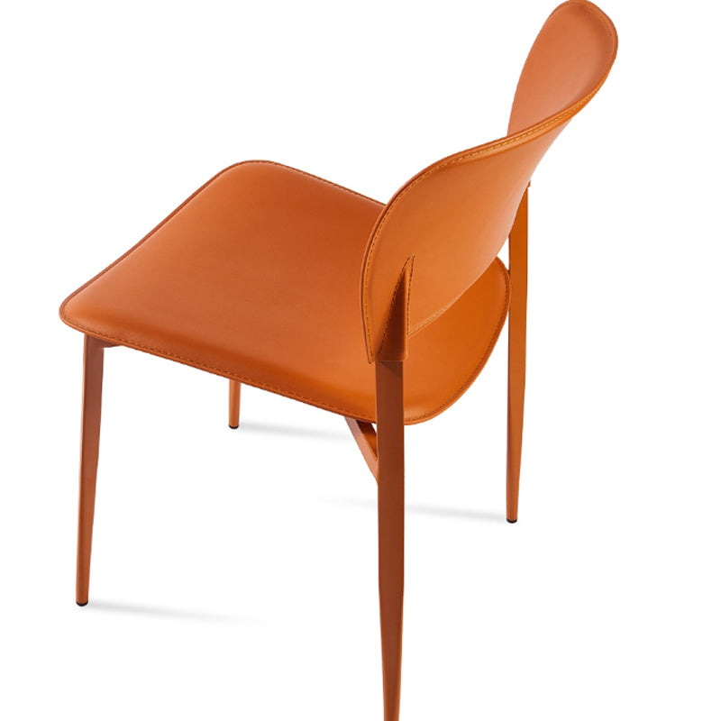 Lotus Dining Chair by SohoConcept, showing top view of lotus dining chair.