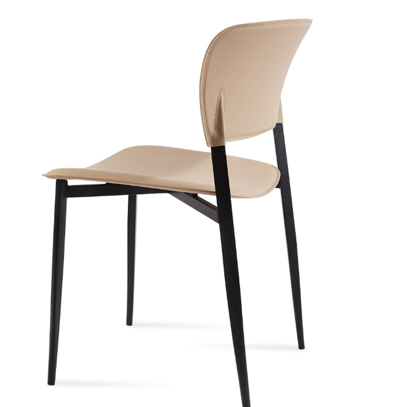 Lotus Dining Chair by SohoConcept, showing side view of lotus dining chair.