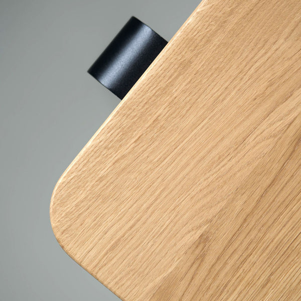 Lou Bench by TipToe, showing closeup view of lou bench in live shot.
