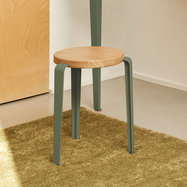 Lou Stool by TipToe, showing lou stool in live shot.