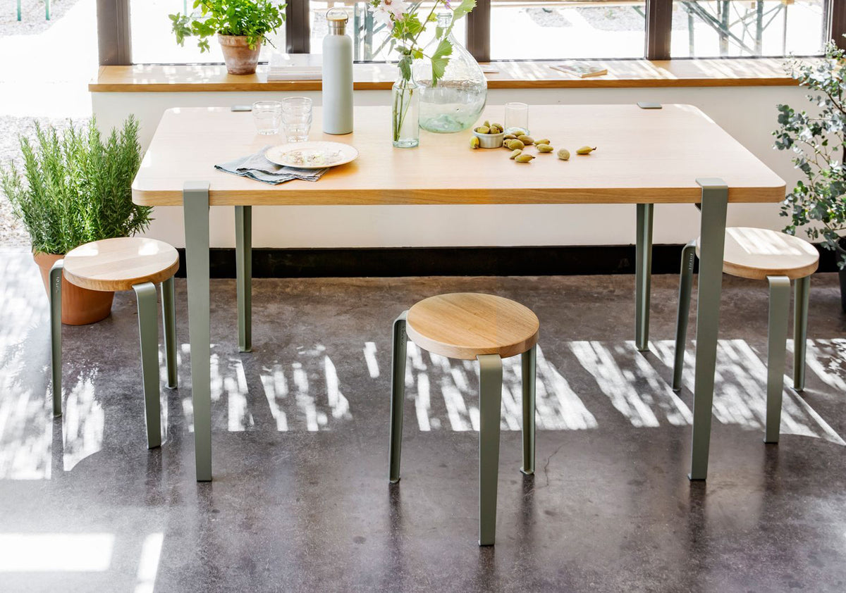 Lou Stool by TipToe, showing lou stools in live shot.