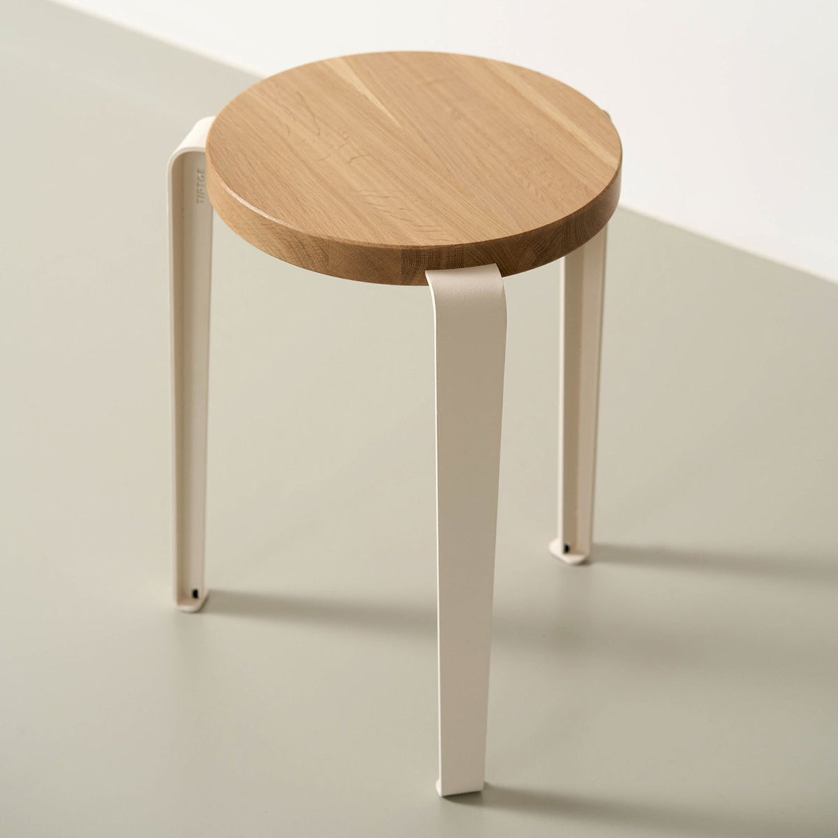 Lou Stool by TipToe, showing lou stool in live shot.