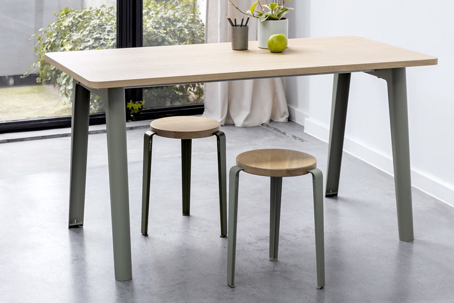 Lou Stool by TipToe, showing lou stools in live shot.