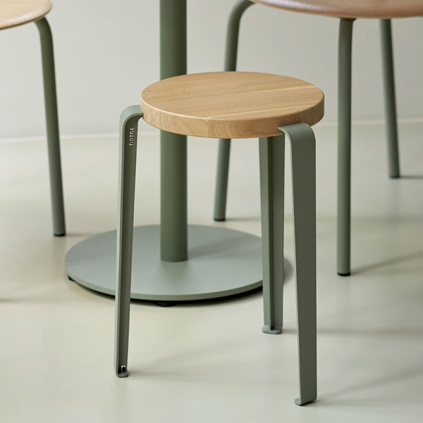Lou Stool by TipToe, showing lou stools in live shot.