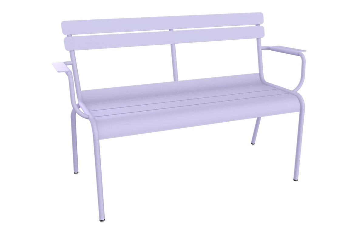 Luxembourg 2 Seat Garden Bench by Fermob - Marshmallow.