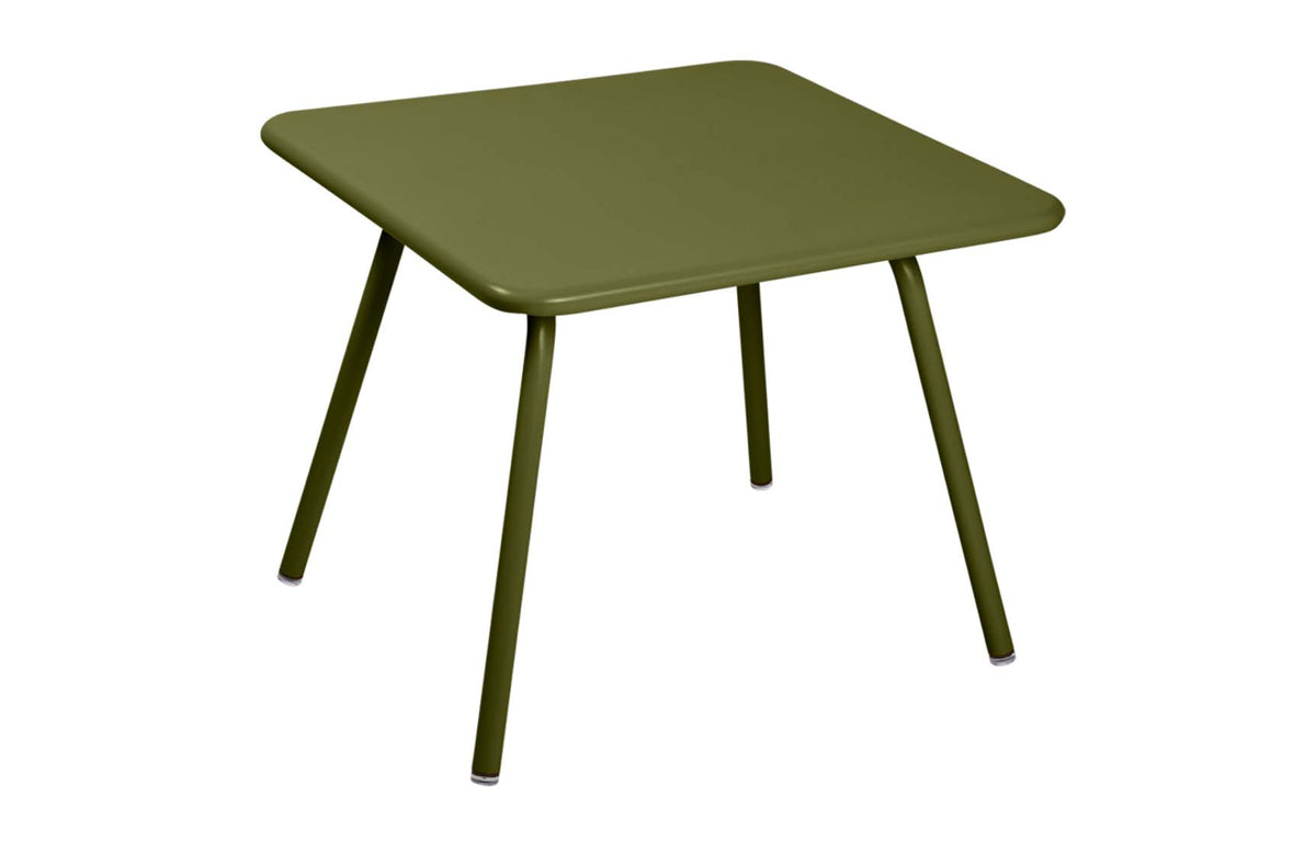 Luxembourg Kid Tables by Fermob - 22" x 22", Pesto.