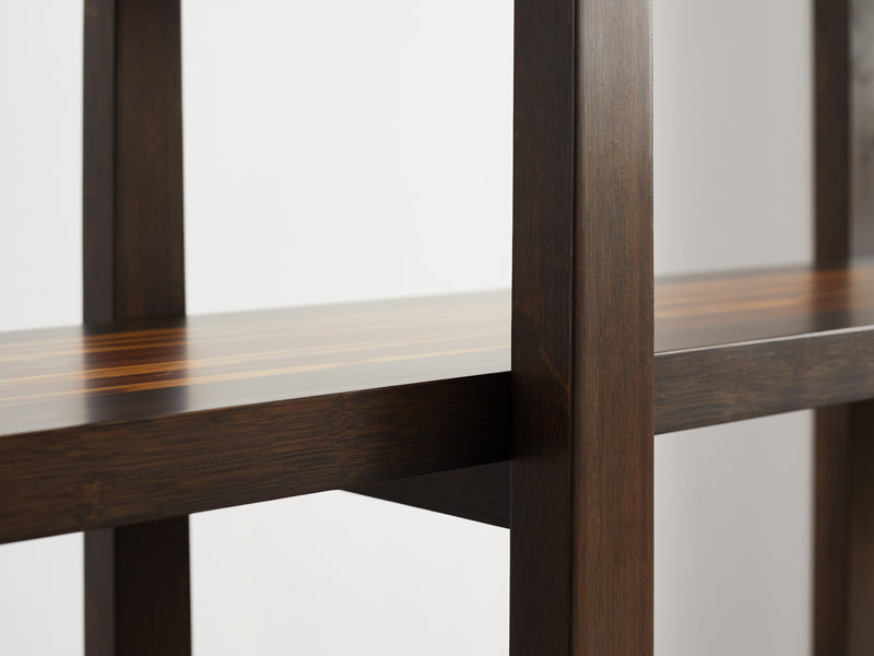 Magnolia Shelf by Greenington, showing closeup view of magnolia shelf in live shot.