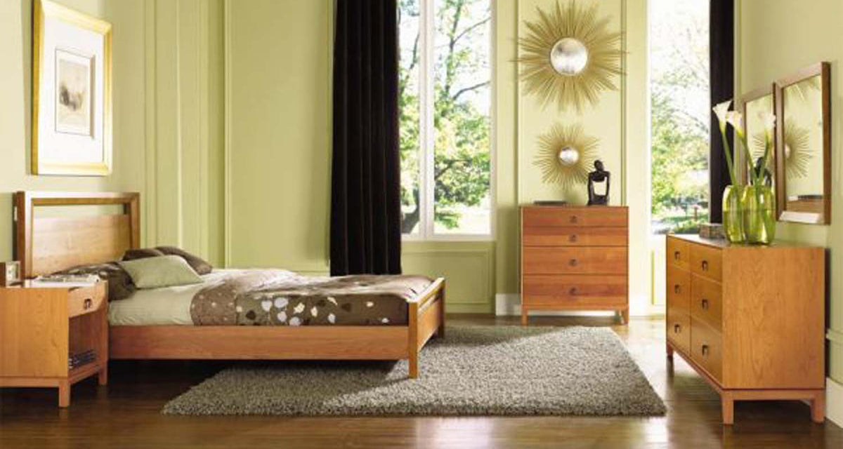 Mansfield King Bedroom Collection by Copeland Furniture, showing mansfield king bedroom collection in live shot.
