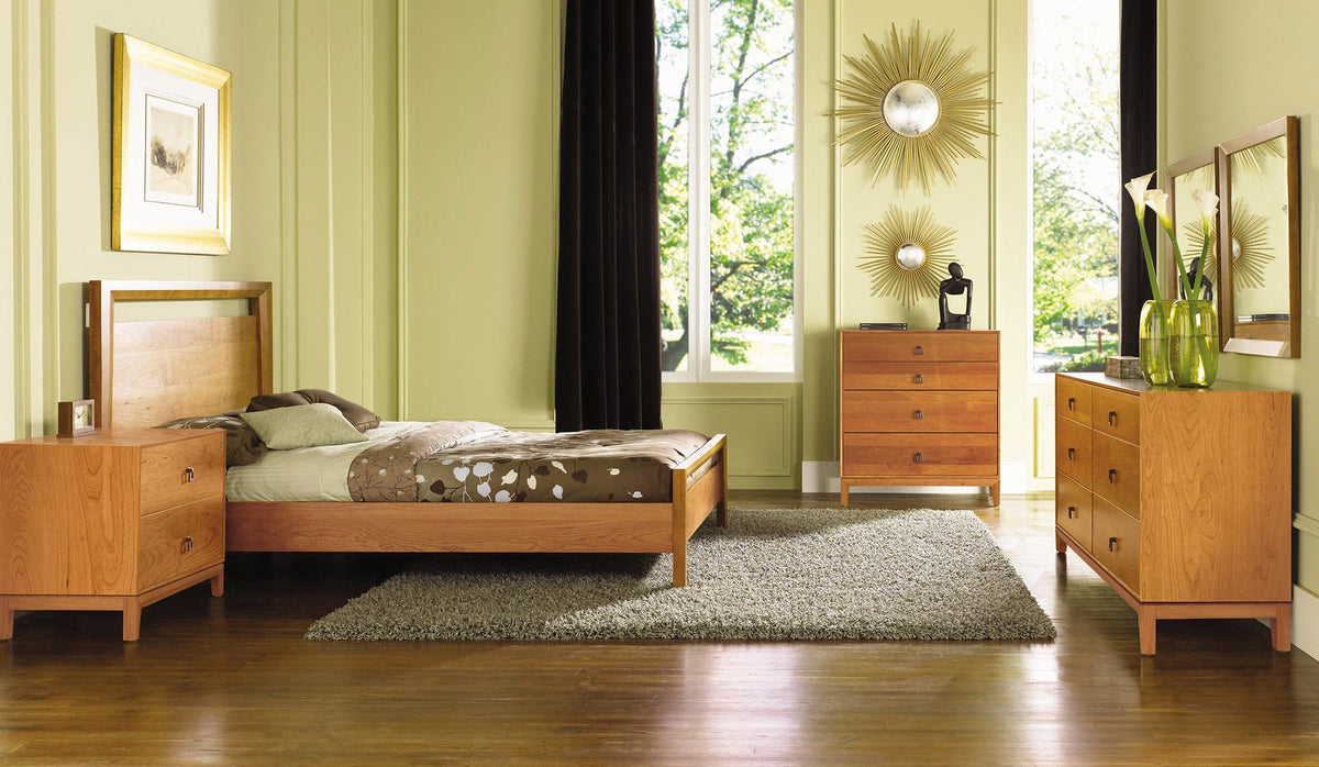 Mansfield Nightstand by Copeland -Furniture, showing mansfield nightstand in live shot.