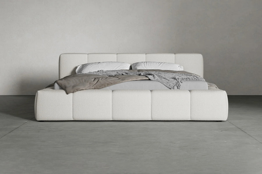 Maren Bed by Viesso, showing maren bed in live shot.