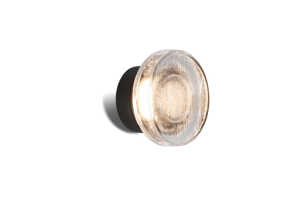 Roc Plus IP65 Wall/Ceiling Light by Marset - Black.
