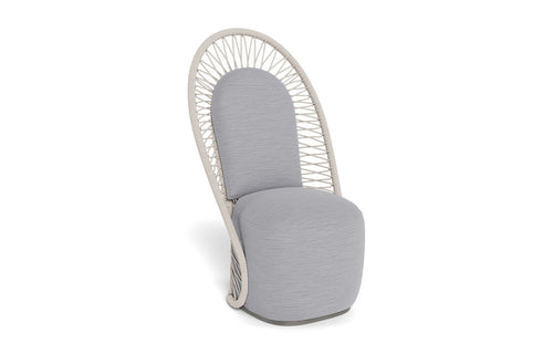 Maui High-Back Dining Chair by Harbour - Cloud Panama.