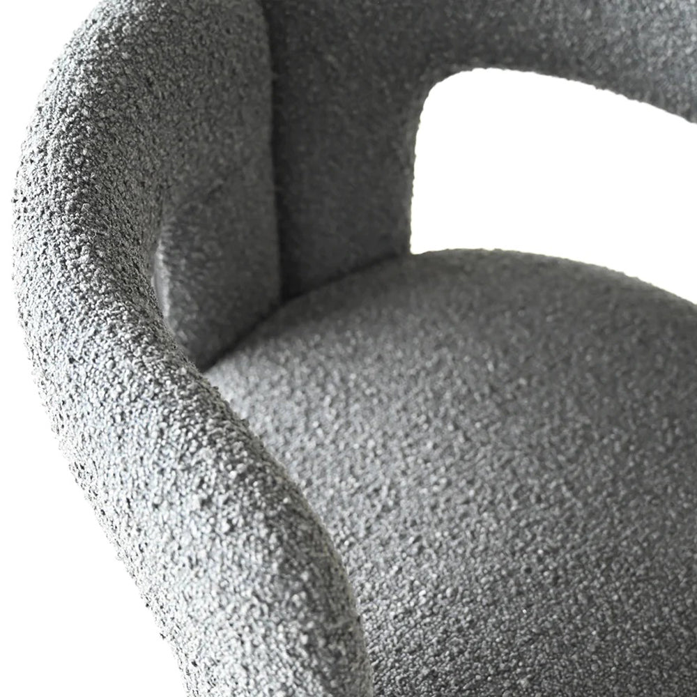 Melrose Dining Chair by Mobital, showing closeup view of melrose dining chair.