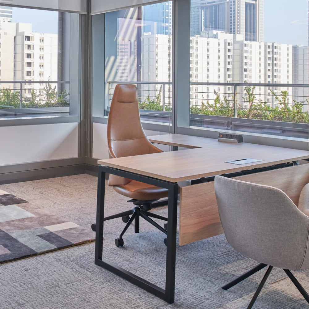 Mentor Premium Office Chair by B&T, showing mentor premium office chair in live shot.