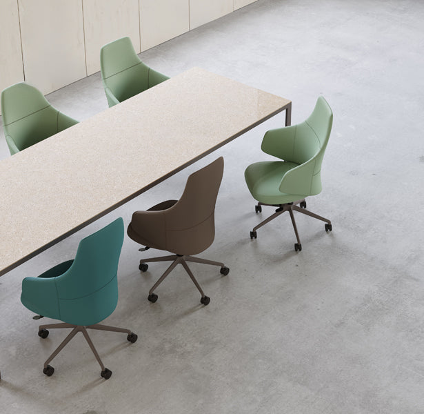 Mentor Premium Office Chair by B&T, showing mentor premium office chairs in live shot.