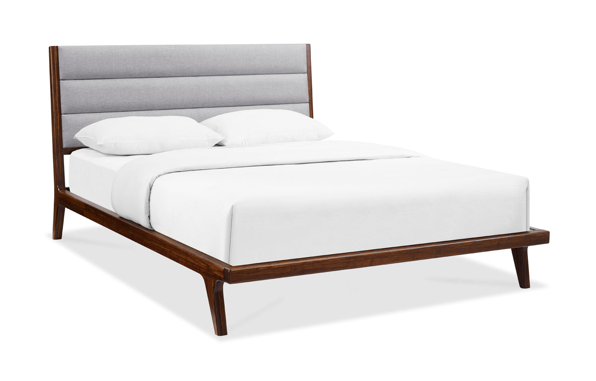 Mercury Upholstered Platform Bed by Greenington - Exotic.