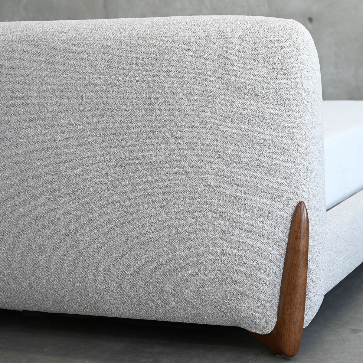 Mesa Bed by Mobital, showing closeup view of mesa bed.