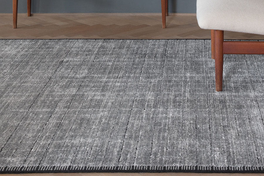 Mesh Hand Woven Double Backing Rug – Ligne Pure – Viesso