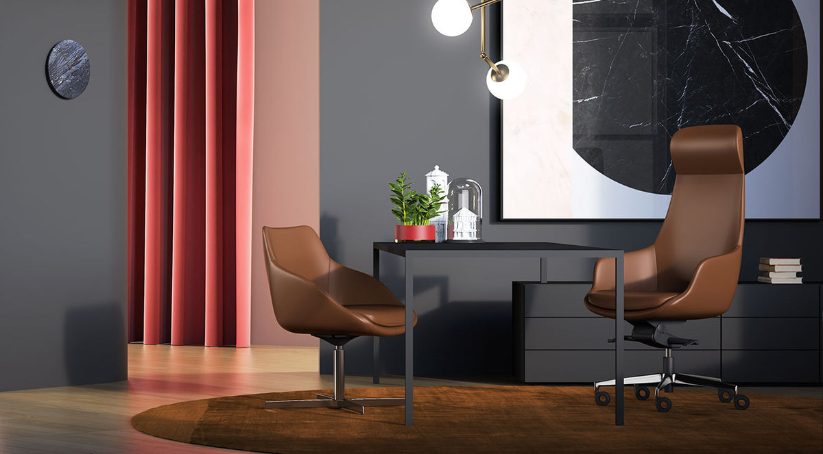 Metropolitan 4-Star Armchair by Kollektiff, showing metropolitan 4-star armchair in live shot.