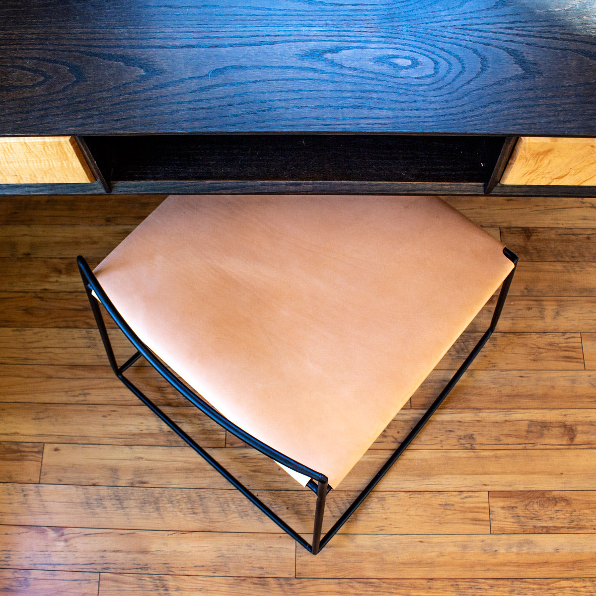 Mia Rocking Stool by Tronk Design, showing mia rocking stool in live shot.