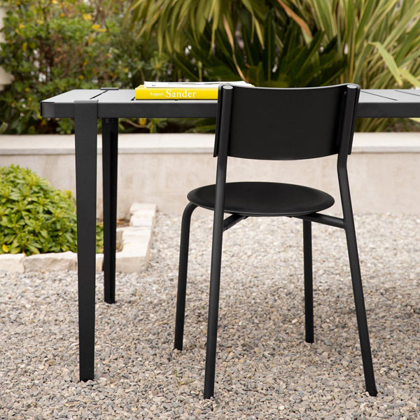 Midi Outdoor Dining Side Chair by TipToe, showing midi outdoor dining side chair in live shot.