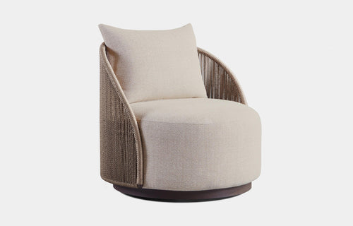 Milan Arm Chair by Harbour - Taupe Siesta.