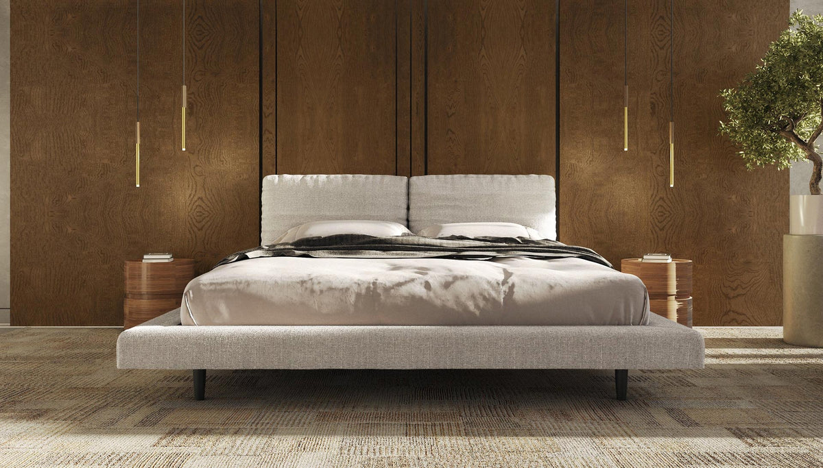 Mirel Bed by Viesso, showing mirel bed in live shot.