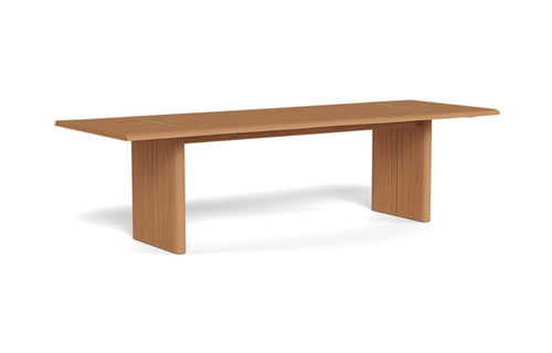 MLB Dining Table by Harbour - Rectangle, Natural Teak Wood.