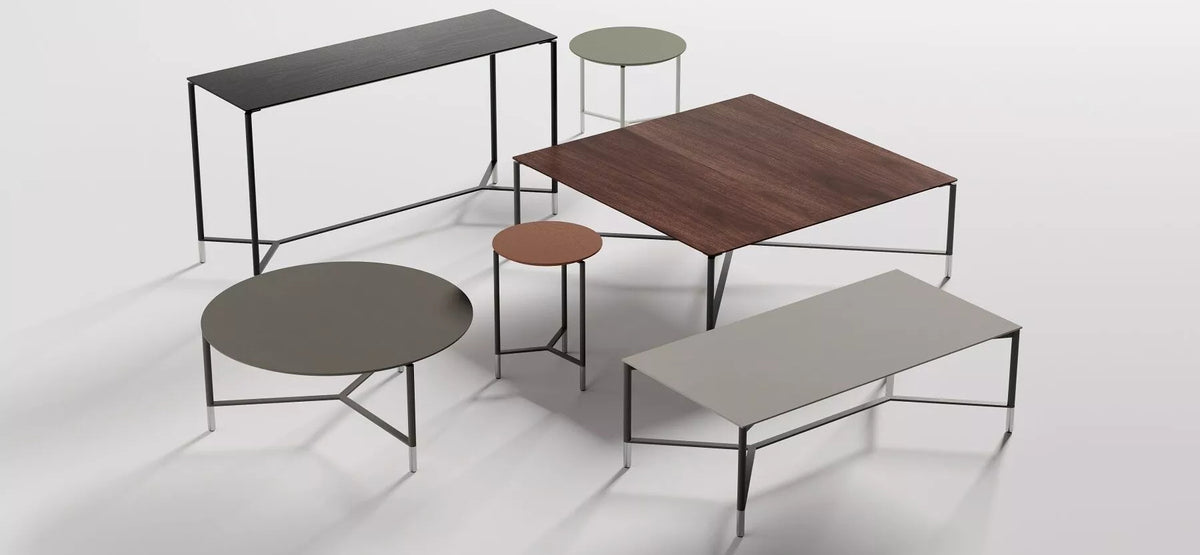 Modest Coffee Table by B&T, showing modest coffee tables in live shot.