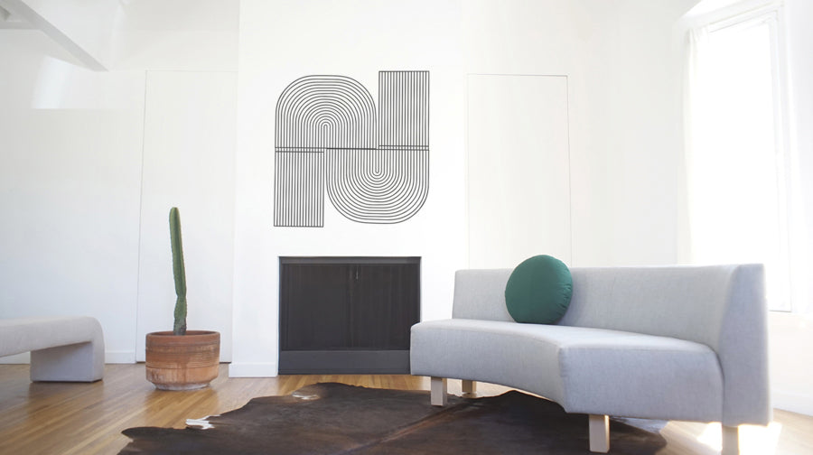 Modular Art Piece by Bend, showing modular art pieces in live shot.