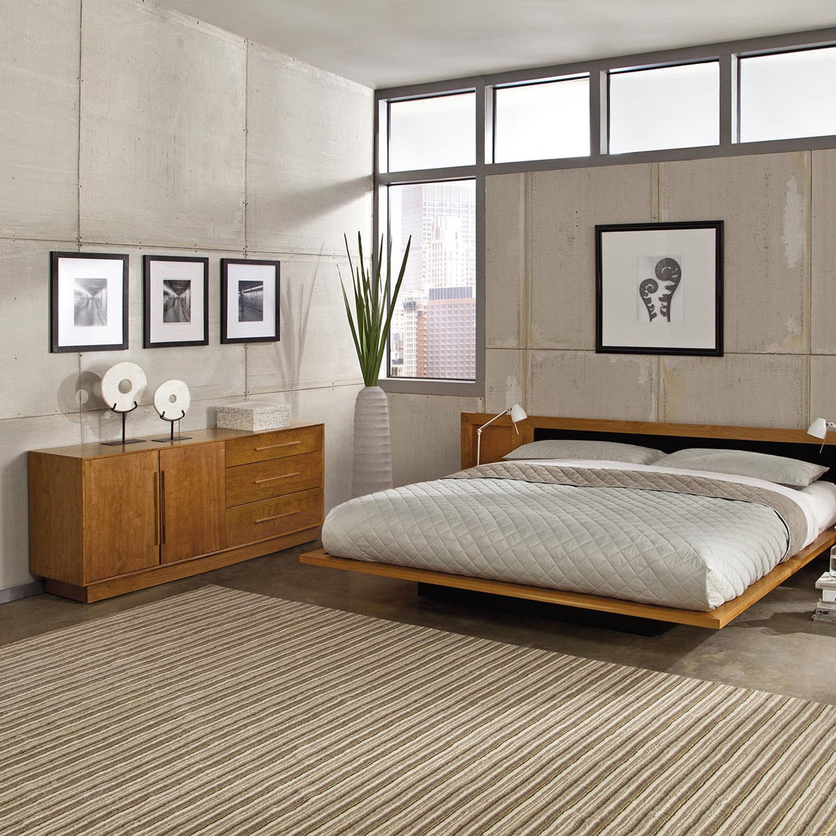 Moduluxe Dresser by Copeland Furniture, showing moduluxe dresser in live shot.