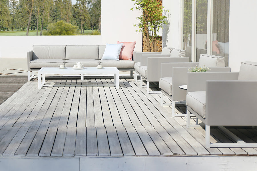 Mono HPL Low Coffee Table by Mamagreen, showing mono hpl low coffee table in live shot.