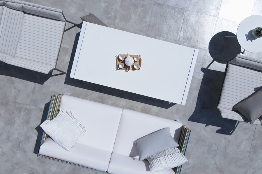 Mono HPL Low Coffee Table by Mamagreen, showing mono hpl low coffee table in live shot.
