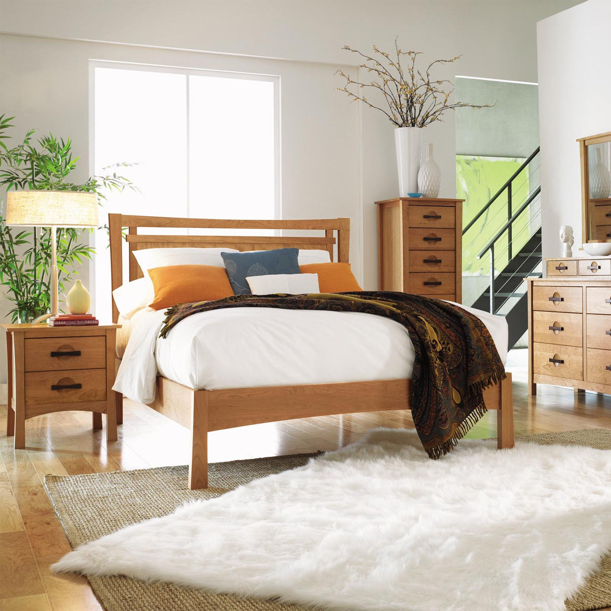 Monterey Nightstand by Copeland Furniture, showing monterey nightstand in live shot.