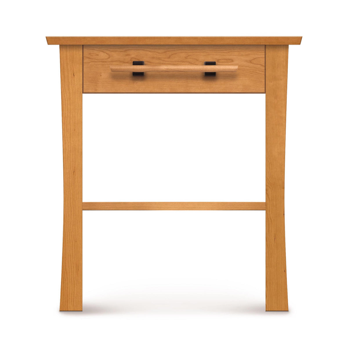 Monterey Nightstand by Copeland Furniture, showing front view of monterey nightstand in 1 drawer/natural cherry.