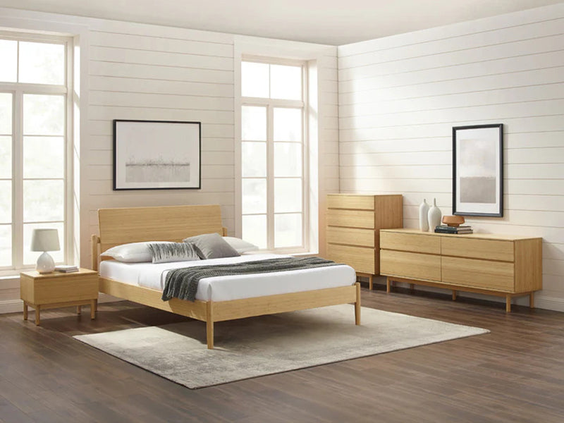Monterey Platform Bed by Greenington, showing monterey platform bed in live shot.