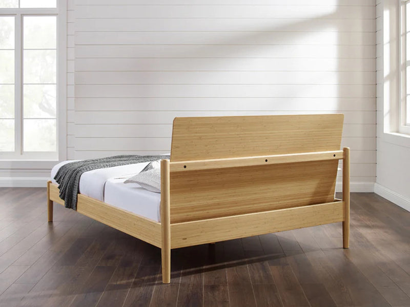 Monterey Platform Bed by Greenington, showing monterey platform bed in live shot.