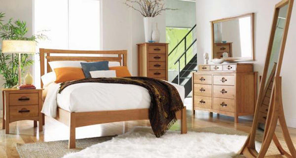 Monterey Queen Bedroom Collection by Copeland Furniture, showing monterey queen bedroom collection in live shot.
