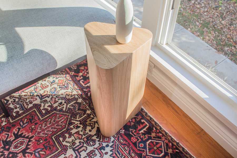 Moose Side Table by Tronk Design, showing moose side table in live shot.