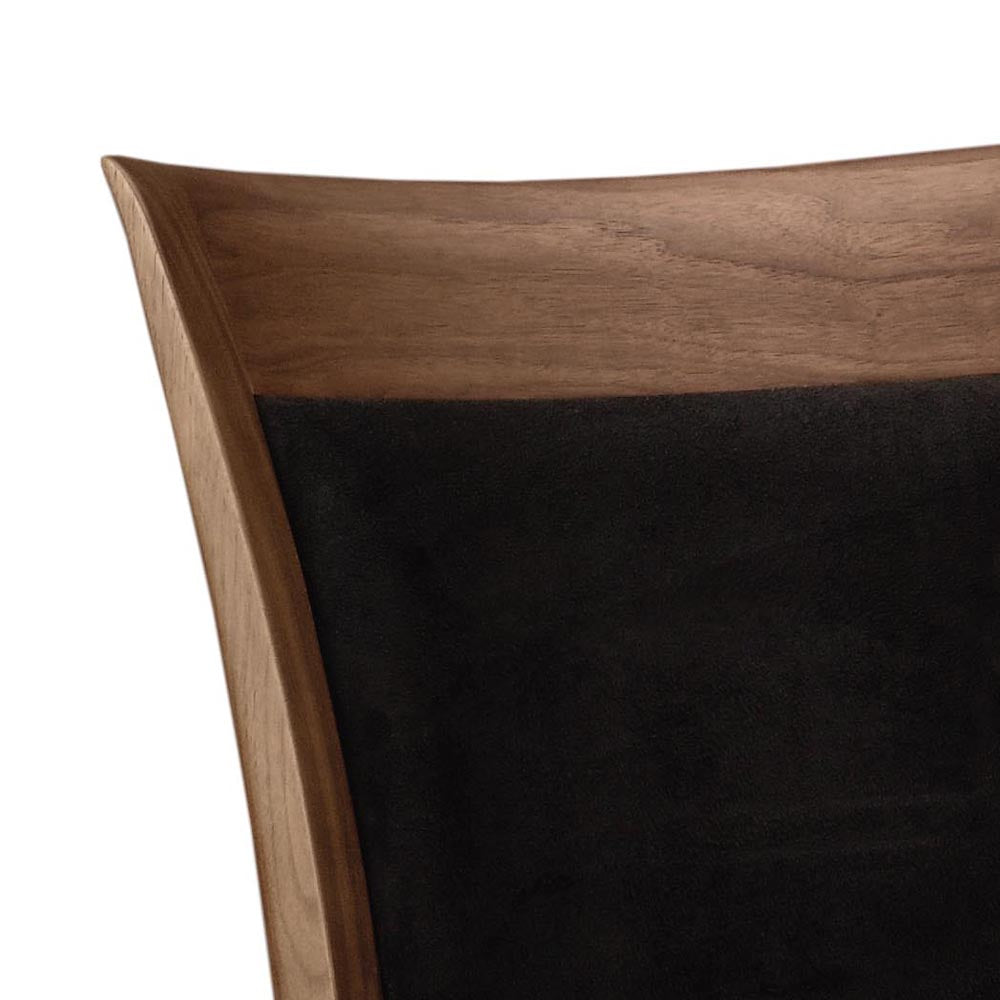 Morgan Upholstered Armchair by Copeland Furniture, showing closeup  view of morgan upholstered armchair.
