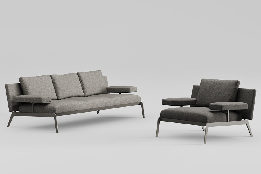 Most Lounge Chair by B&T, showing most lounge chair in live sot.