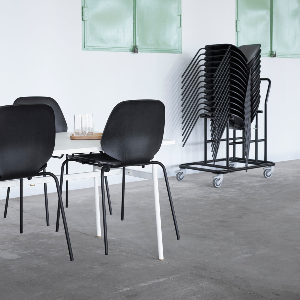 My Chair by Normann Copenhagen, showing my chairs in live shot.
