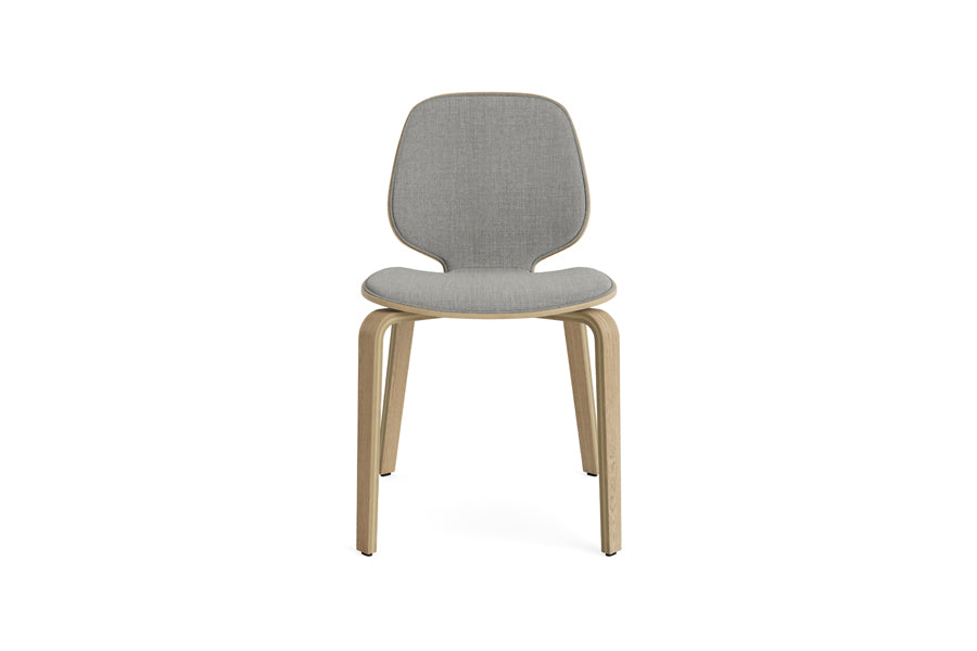 My Chair by Normann Copenhagen, showing front view of my chair in oak/front upholstery group 2.