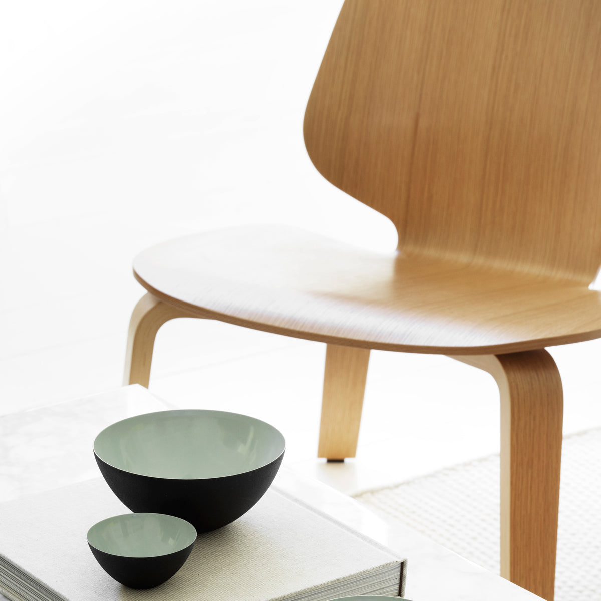 My Chair Lounge Chair by Normann Copenhagen, showing closeup view of my chair lounge chair in live shot.