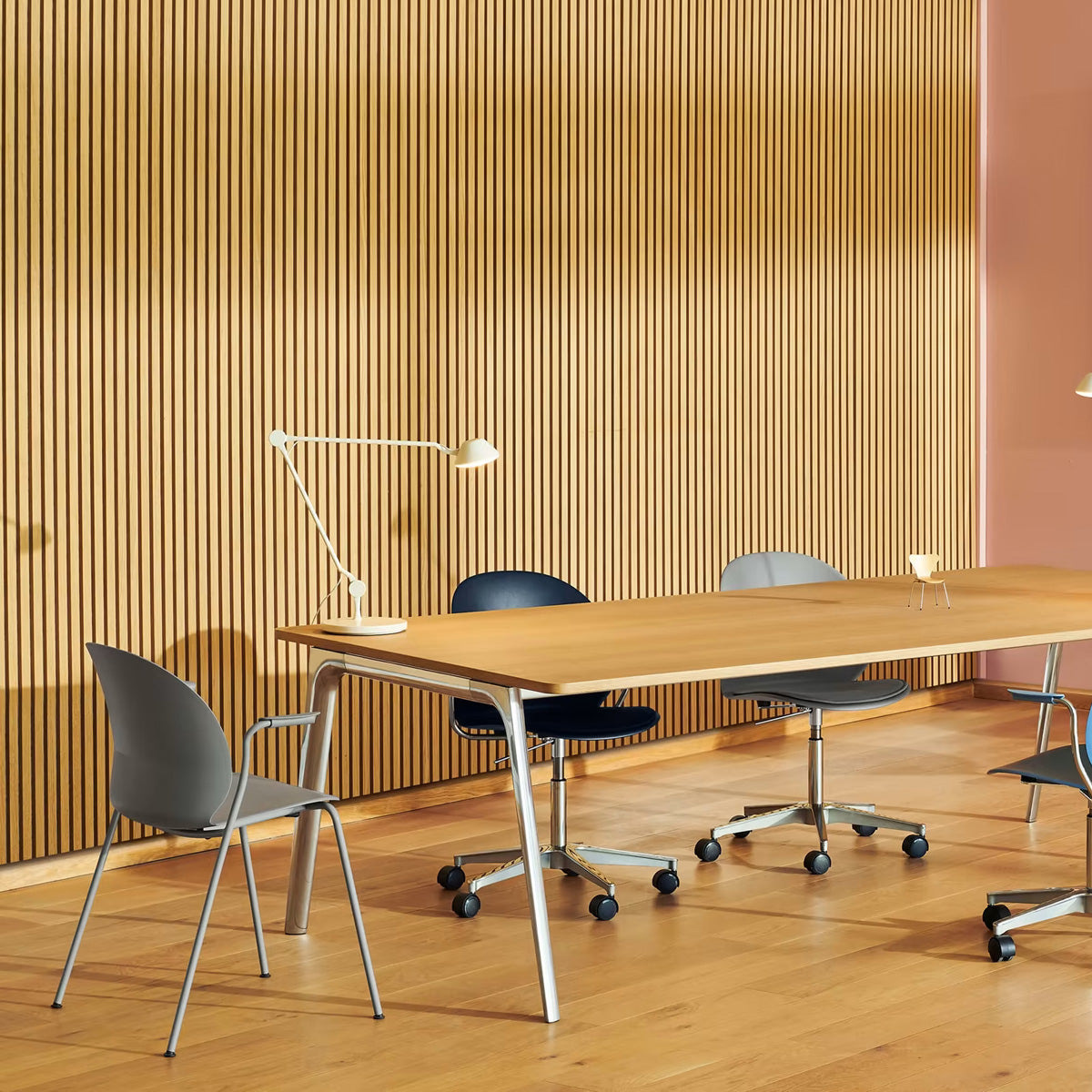 N02 Recycle Armchair by Fritz Hansen, showing n02 recycle armchair in live shot.
