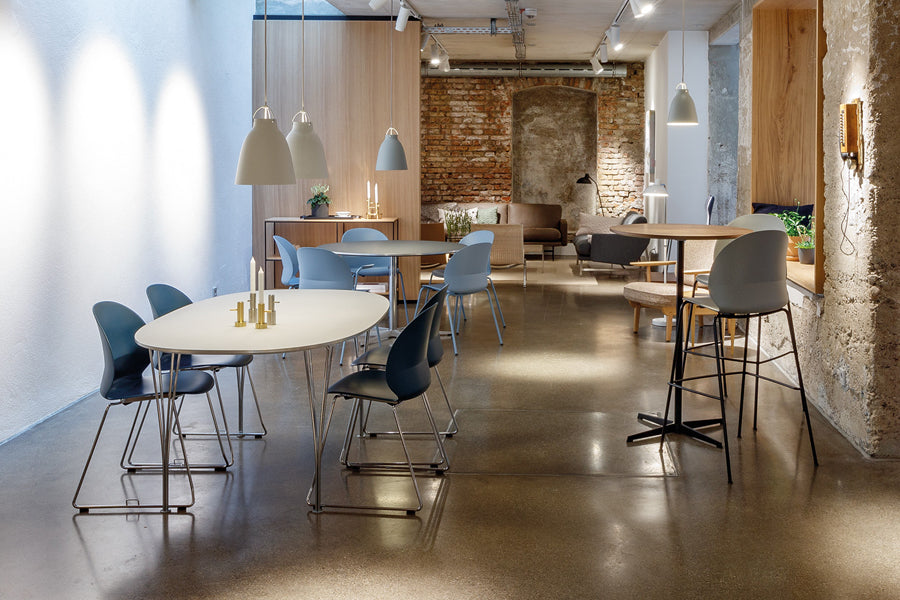 N02 Recycle Armchair by Fritz Hansen, showing n02 recycle armchairs in live shot.