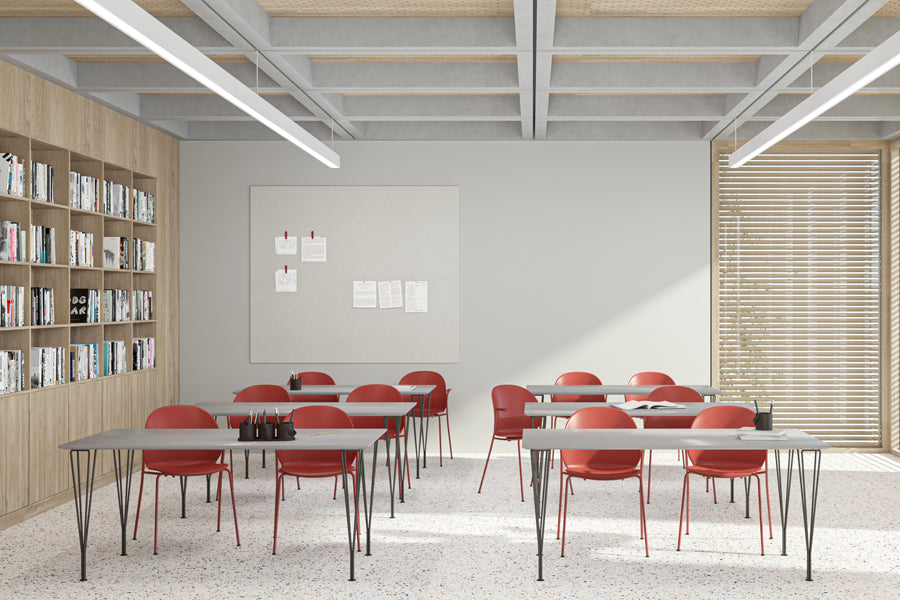 N02 Recycle Armchair by Fritz Hansen, showing n02 recycle armchairs in live shot.