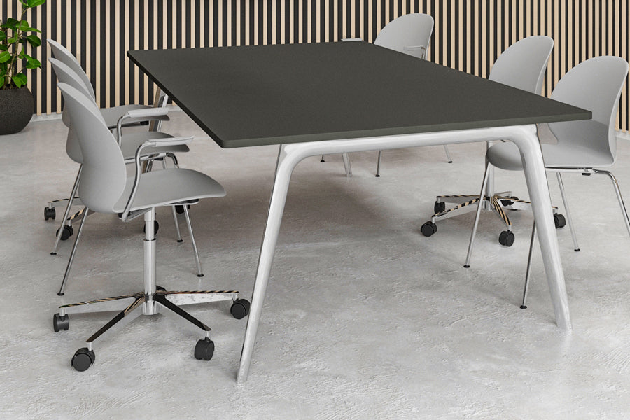N02 Recycle Swivel Armchair by Fritz Hansen, showing n02 recycle swivel armchair in live shot.
