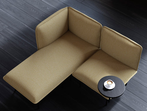 Nakki Sectional by Woud, showing nakki sectional in live shot.