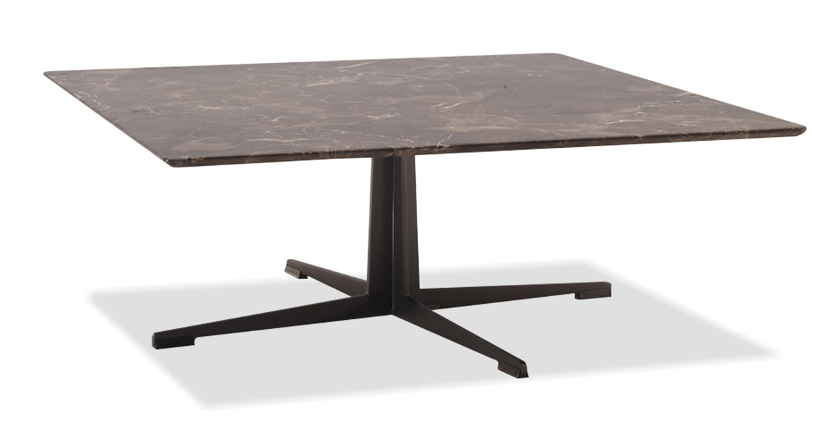 Navajo Coffee Table by Mobital, showing angle view of navajo coffee table.
